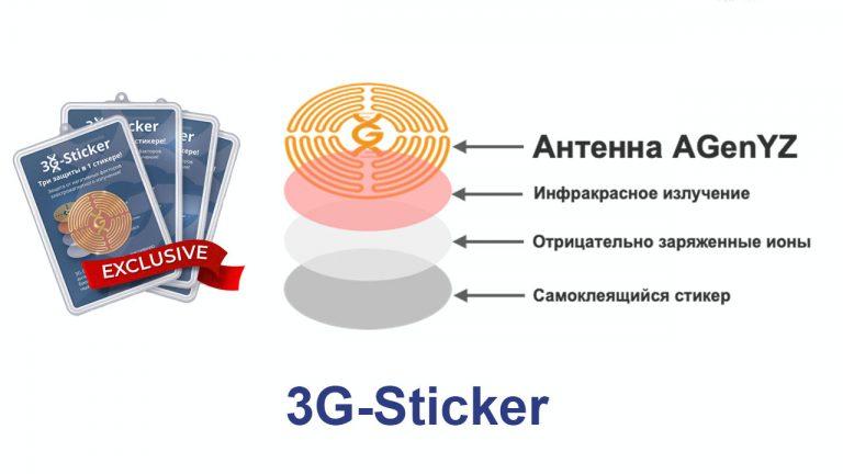 Продукция AGenYZ - 3G-Стикер
